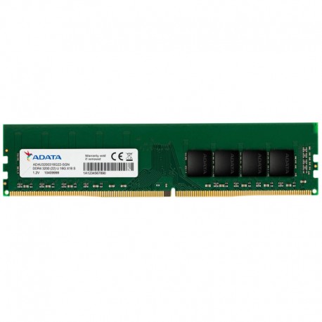 BARRETTE MÉMOIRE DIMM ADATA 16 GO DDR4 3200 MHZ