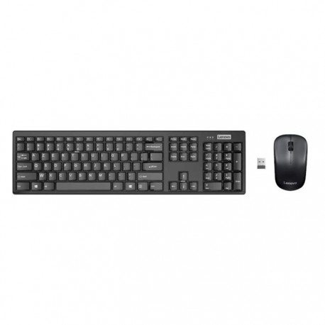 Ensemble Clavier + Souris Sans Fil LENOVO 100 AZERTY 